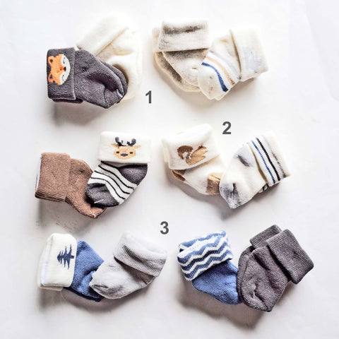 Preemie Boys Sock Sets