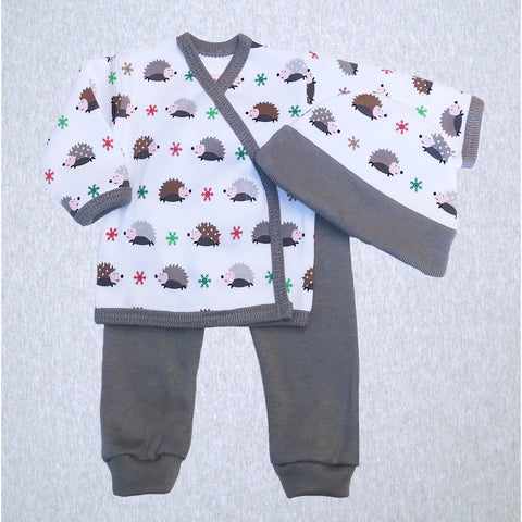 Winter Hedgehogs Shirt, Pant and Hat. #WHSP