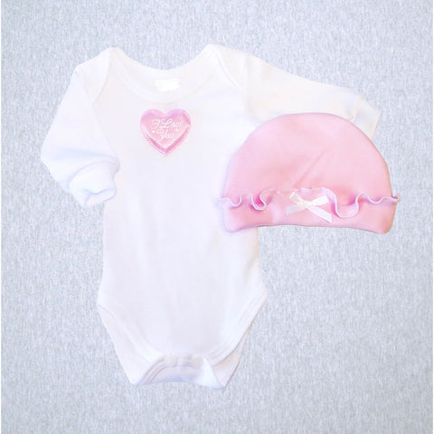 I Love You Heart Bodyshirt and Headband  #LOVE